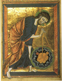 Christ géomètre, Bibliothèque nationale de Vienne